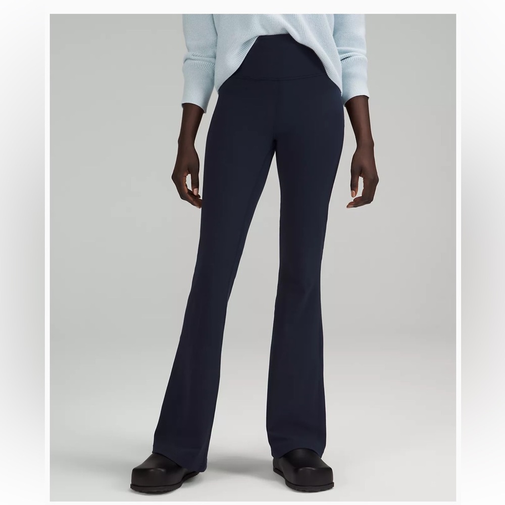 Lululemon Navy Size 6 Groove Pant Flare Nulu